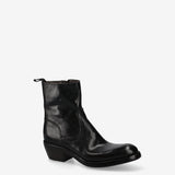 King Leather Ankle Boots Black - Premiata