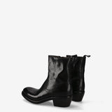 King Leather Ankle Boots Black - Premiata