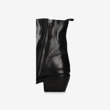 King Leather Ankle Boots Black - Premiata