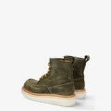 Workwear Suede Ankle Boots Forest