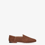 Braided suede slippers