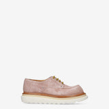 Leather lace-up shoes