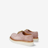 Leather lace-up shoes