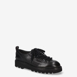 Nodik Leather Lug-Sole Derby Black - Premiata