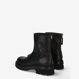 Elba Leather Combat Boot Black - Premiata