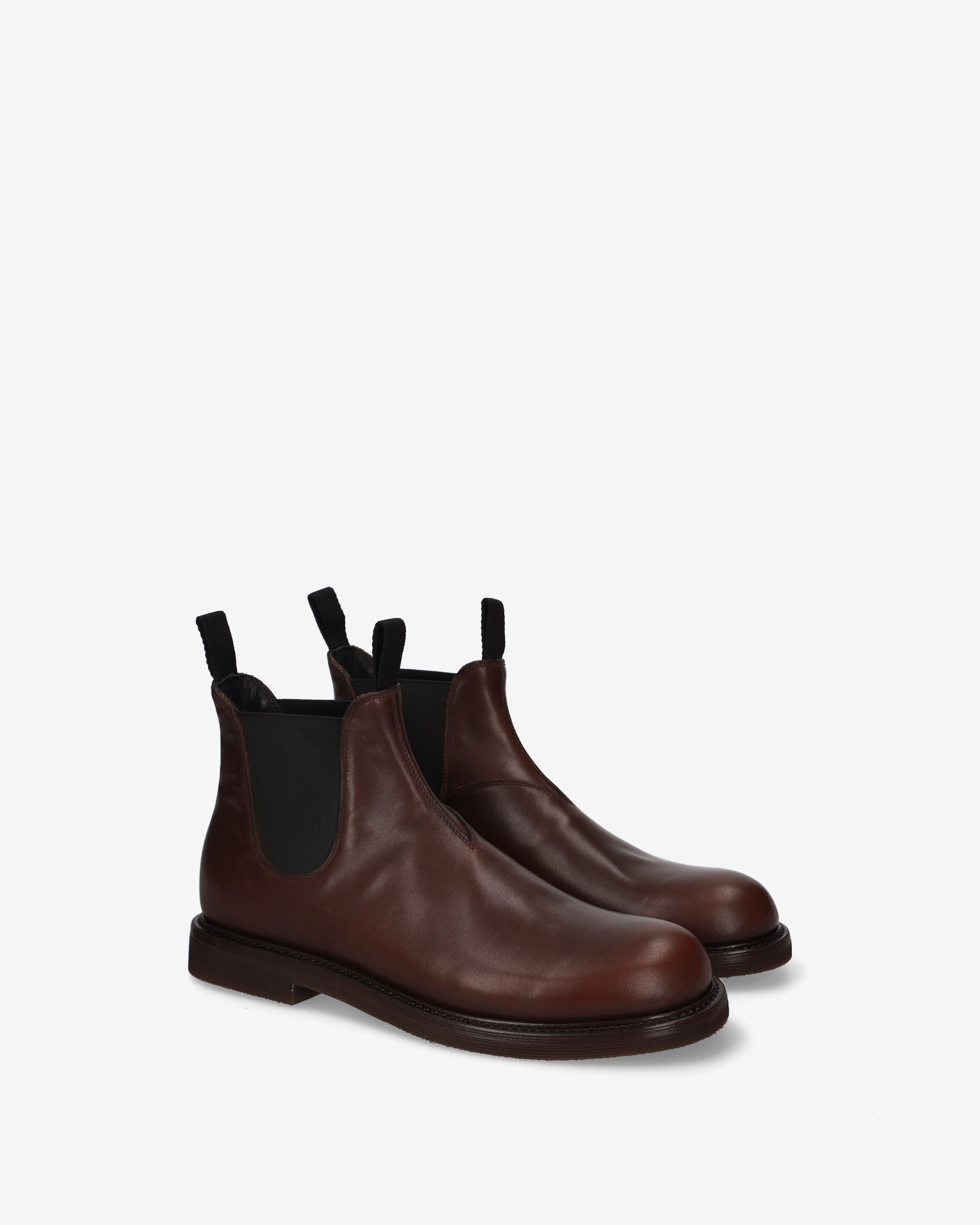 Leather Chelsea Boot Dark Brown