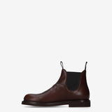 Leather Chelsea Boot Dark Brown