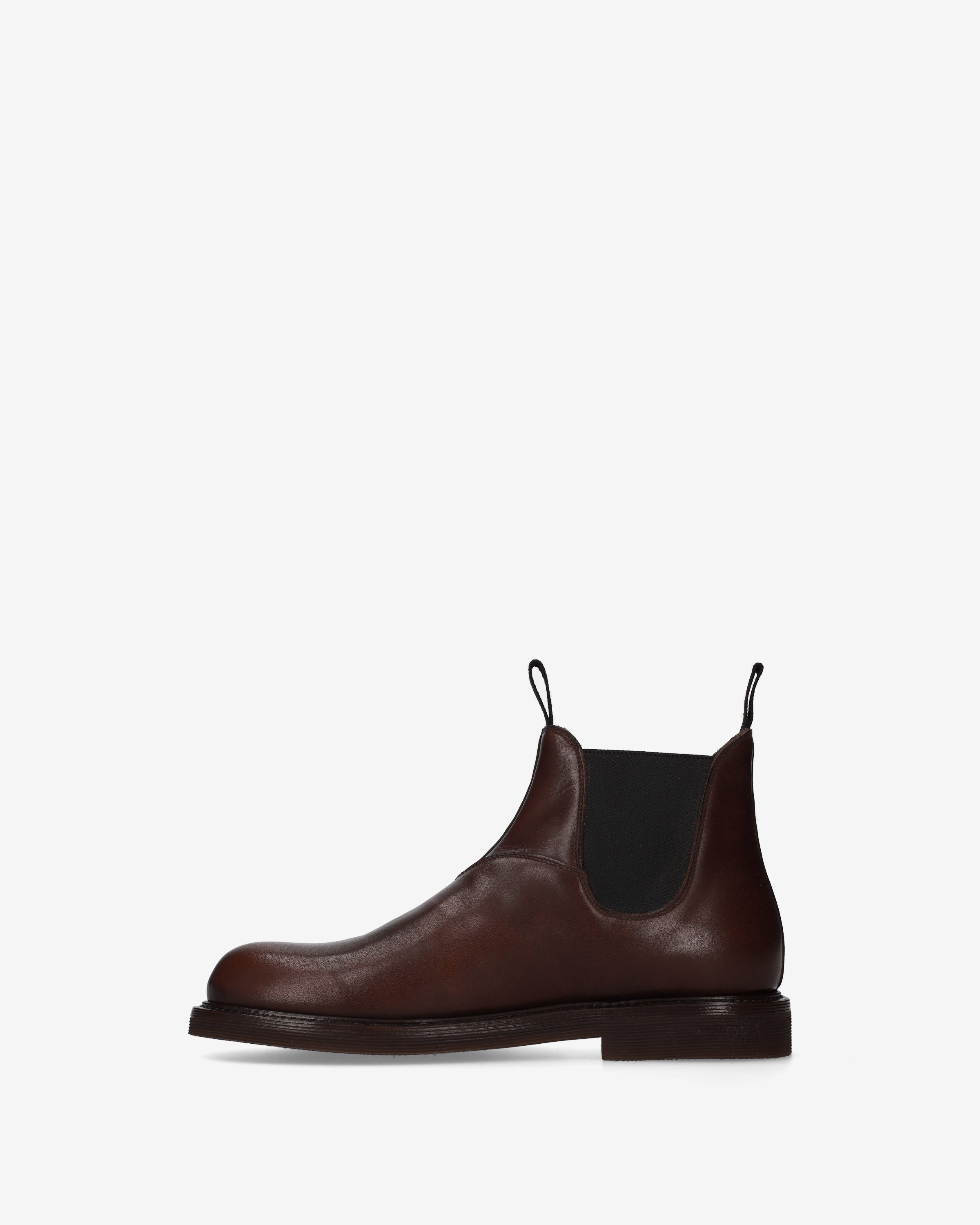 Leather Chelsea Boot Dark Brown
