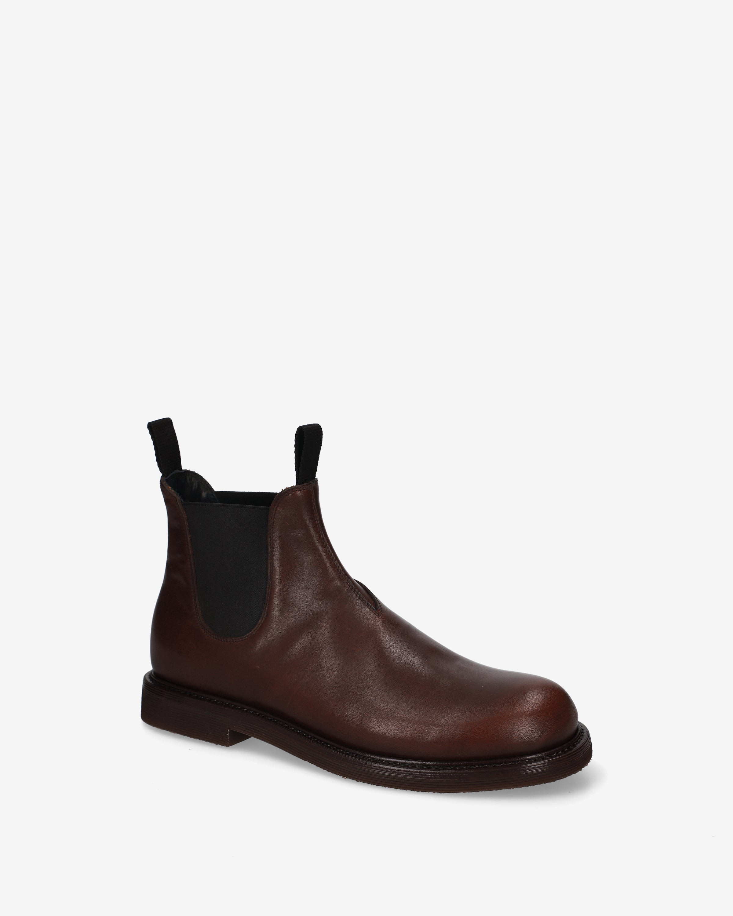 Leather Chelsea Boot Dark Brown