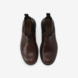 Leather Chelsea Boot Dark Brown