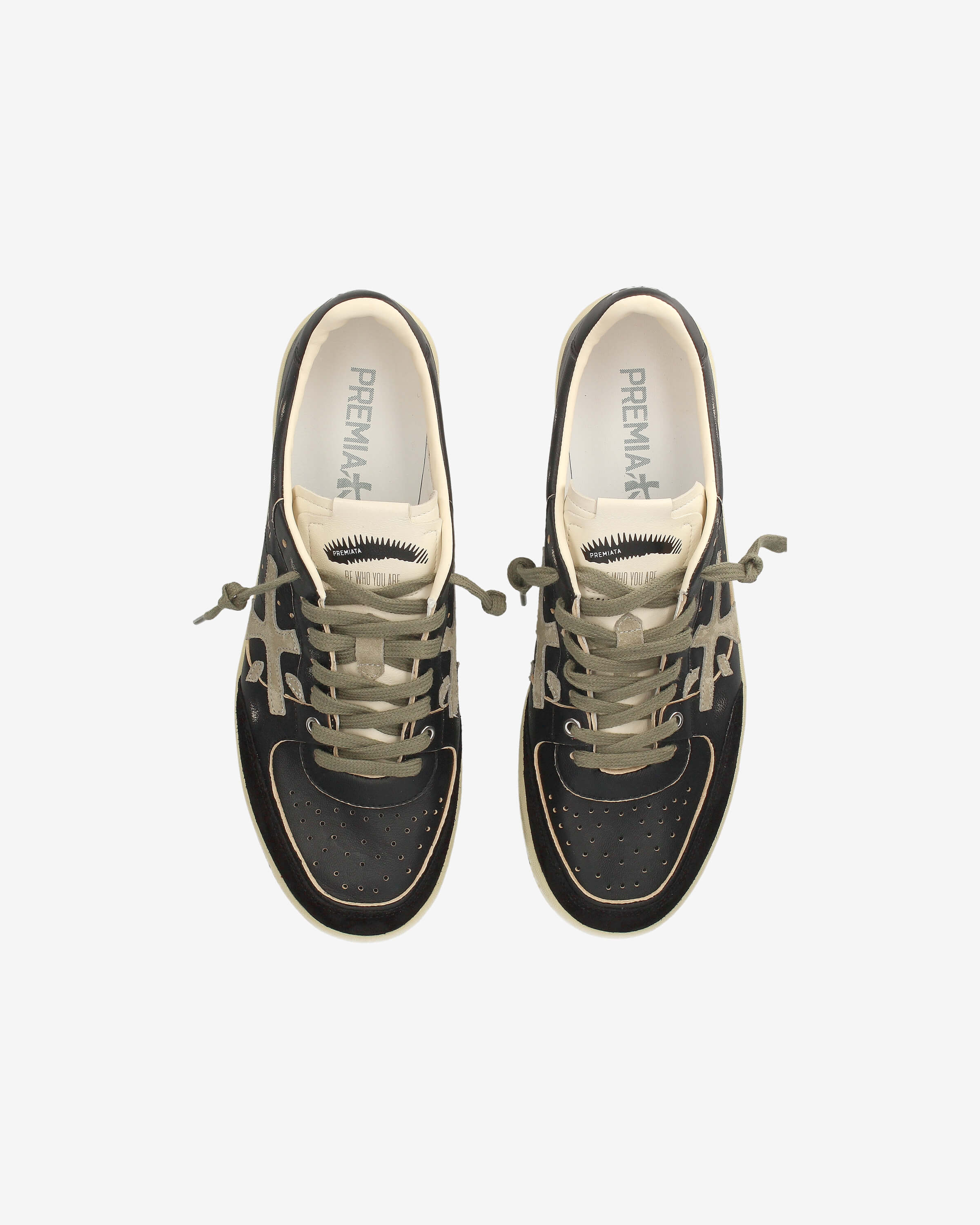 Basket Clay Sneakers – Unisex Leather and Suede Style – Premiata.us