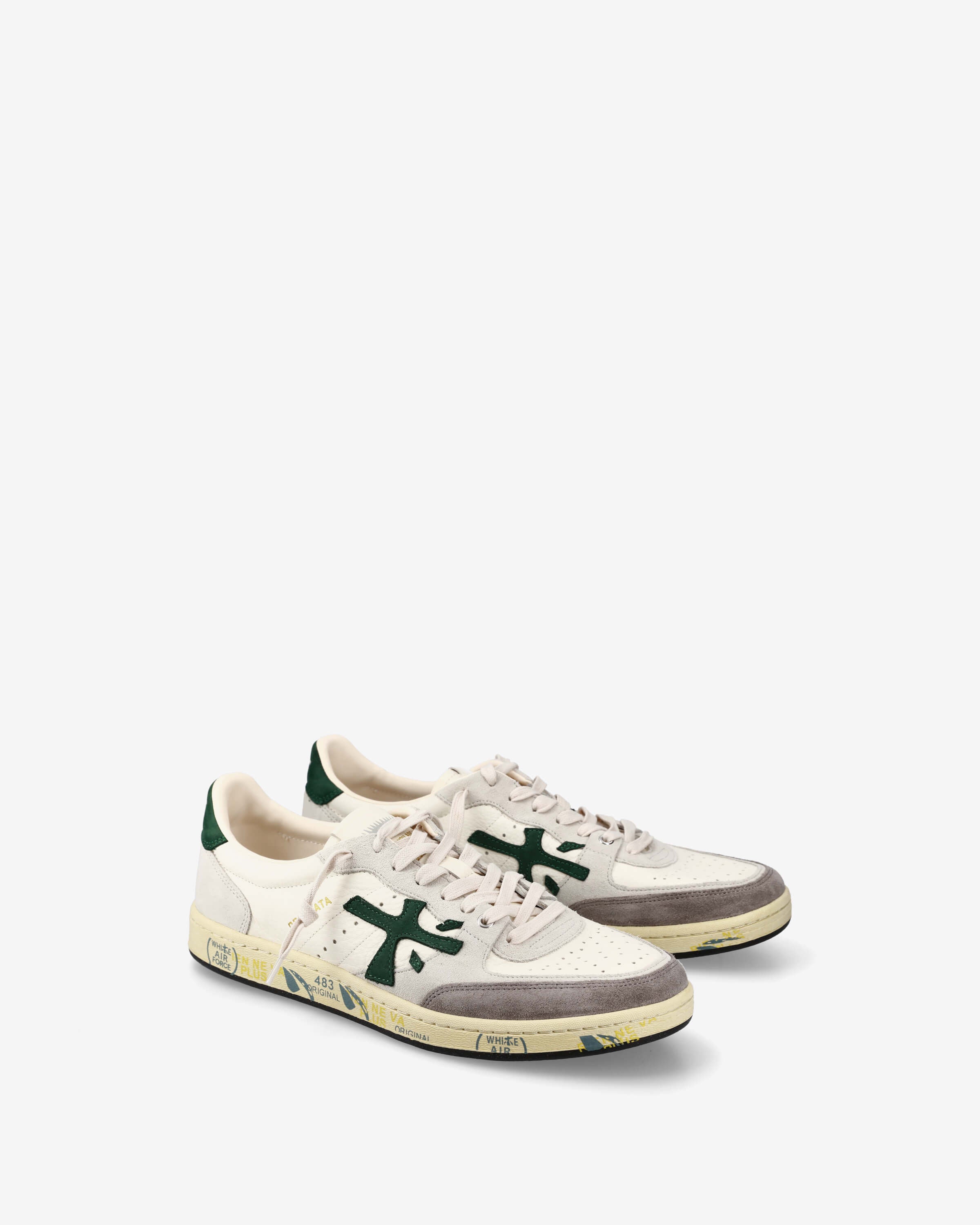 Basket Clay Sneakers – Unisex Leather and Suede Style – Premiata.us