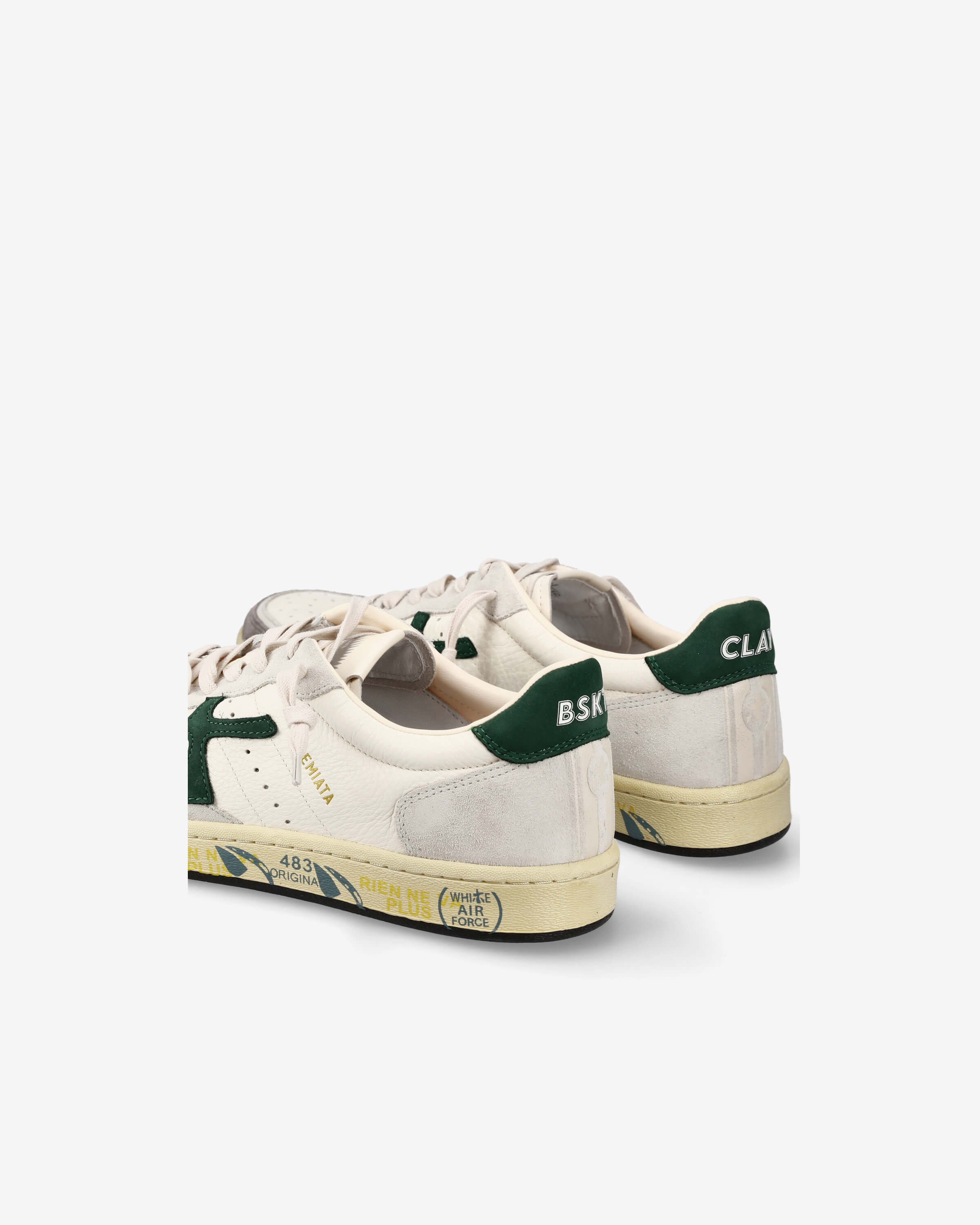 Basket Clay Sneakers – Unisex Leather and Suede Style – Premiata.us