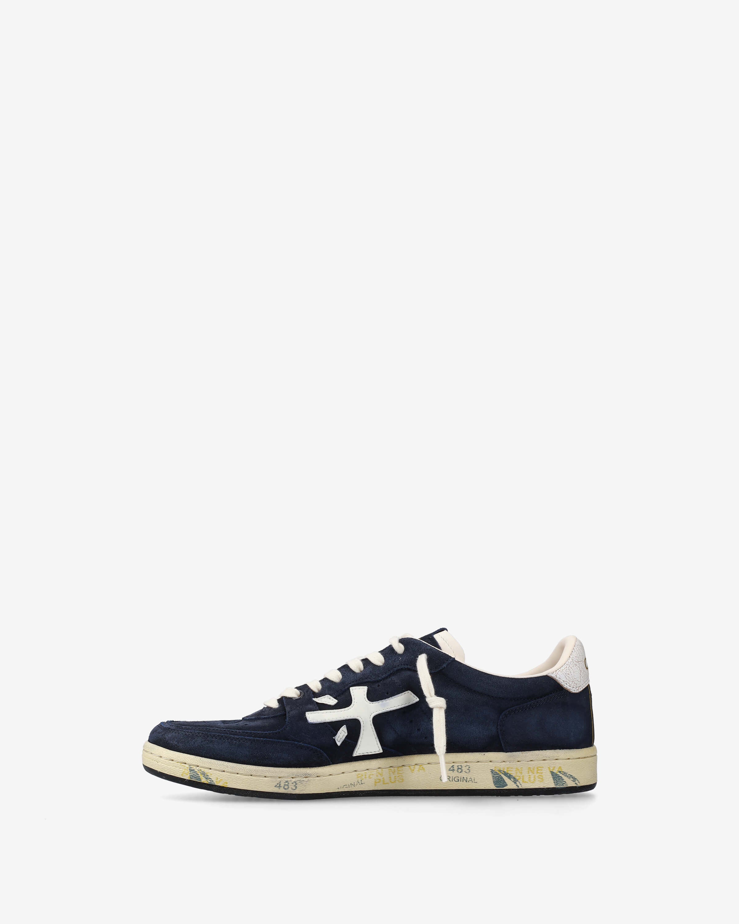 Basket Clay Sneakers – Unisex Leather and Suede Style – Premiata.us