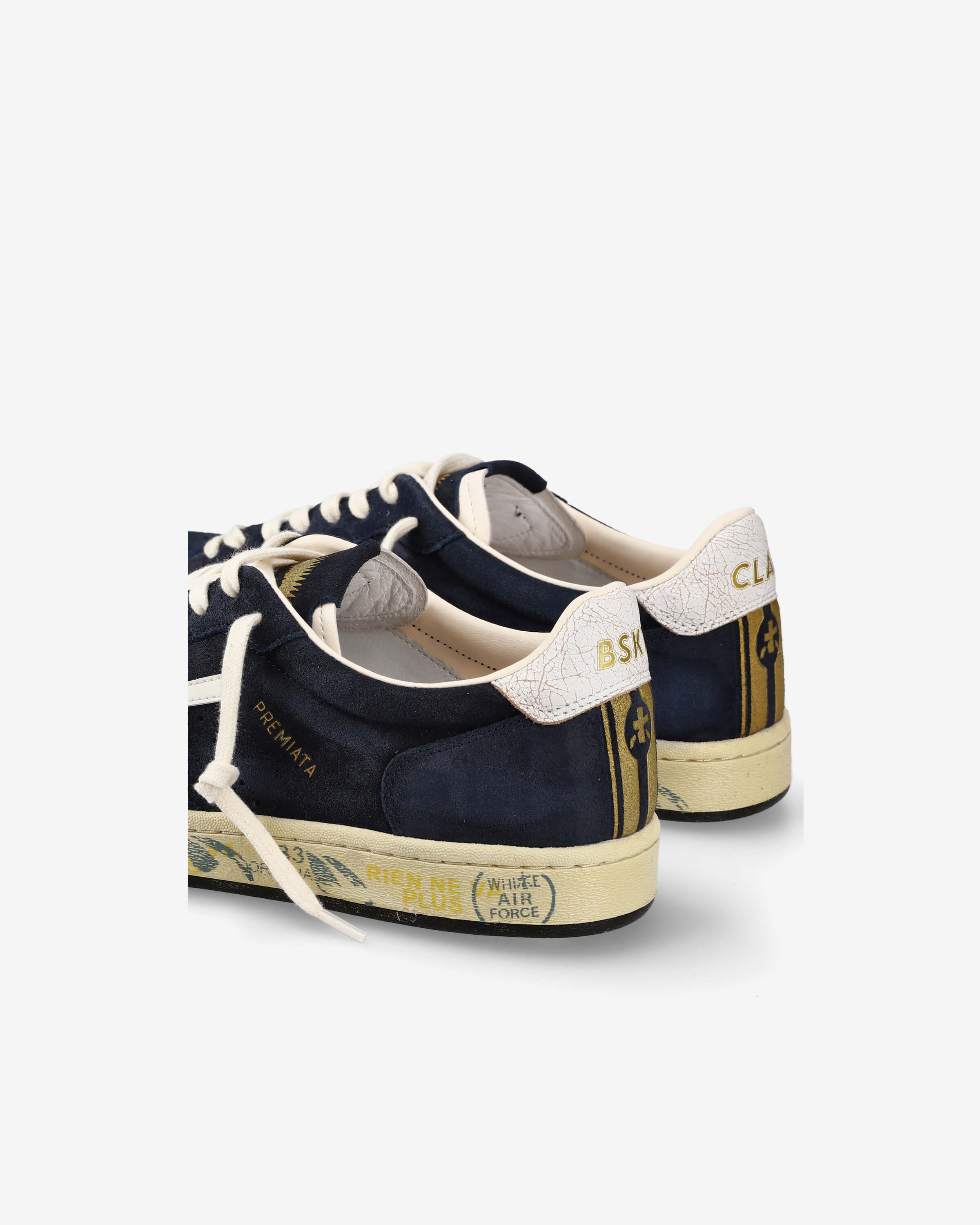 Basket Clay Sneakers – Unisex Leather and Suede Style – Premiata.us