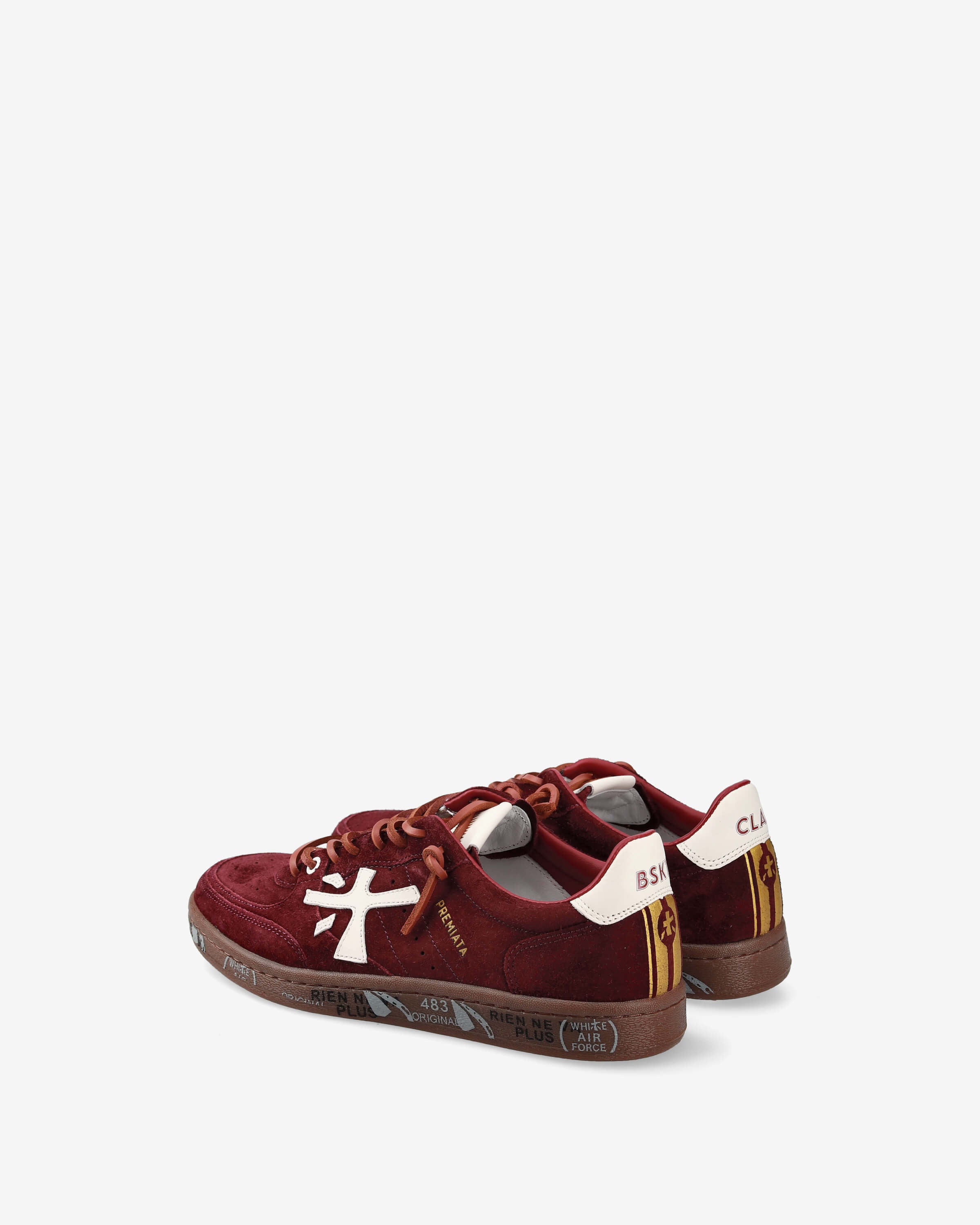 Basket Clay Sneakers – Unisex Leather and Suede Style – Premiata.us