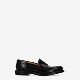 Eel Leather Penny Loafers Black - Premiata