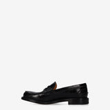 Eel Leather Penny Loafers Black - Premiata