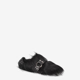 Loafer M6823A Furry Nappa Nero