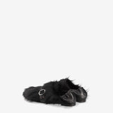 Loafer M6823A Furry Nappa Nero