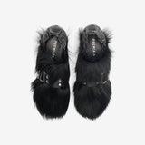 Loafer M6823A Furry Nappa Nero