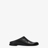 Leather clogs in smooth leather