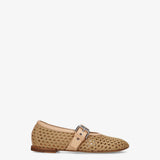 Mary Janes in rafia