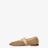 Mary Janes in rafia