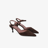 Brown leather Chanel M7013G