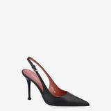 Chanel Parade in Black Canvas with Stiletto Heel