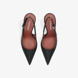Chanel Parade in Black Canvas with Stiletto Heel