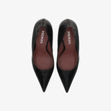 Black Leather Shoes M7031CB