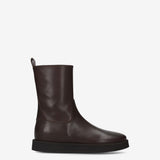 Brown Leather Boots M7100H