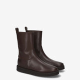 Brown Leather Boots M7100H