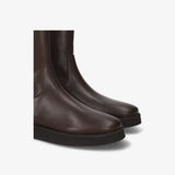 Brown Leather Boots M7100H