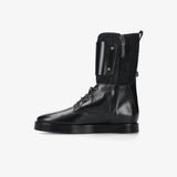 Black Leather Boots M7101D