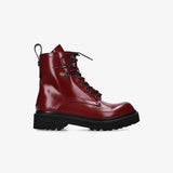 Combat Boot in Brushed Calf Leather M7112A