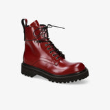 Combat Boot in Brushed Calf Leather M7112A