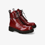 Combat Boot in Brushed Calf Leather M7112A