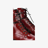 Combat Boot in Brushed Calf Leather M7112A