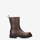 Brown Leather Boots M7113A