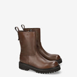 Brown Leather Boots M7113A