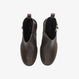 Brown Leather Boots M7120A