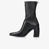 Black Leather Boots M7134PEA