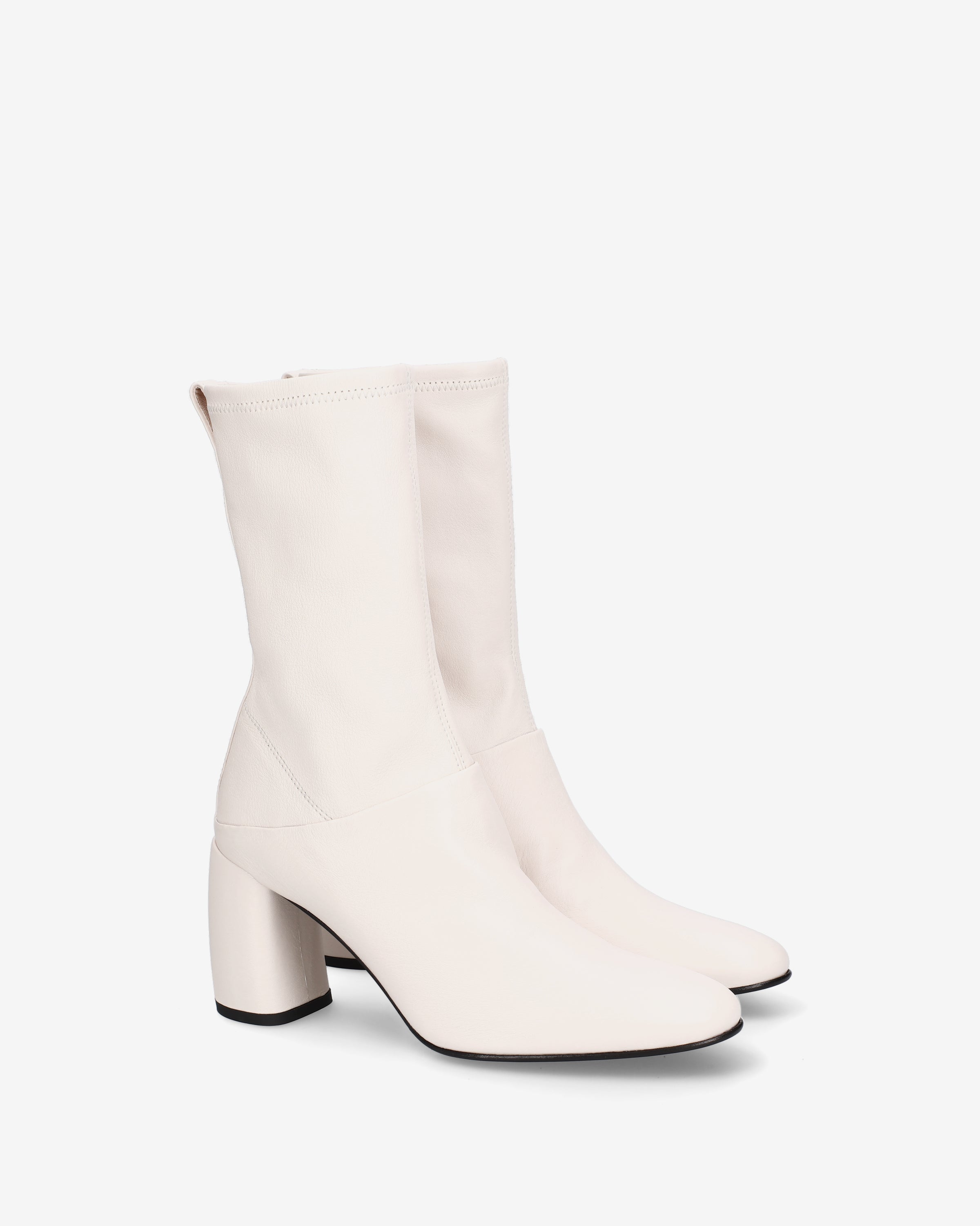 Stretch Nappa Ankle Boots Ivory - Premiata