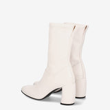 Stretch Nappa Ankle Boots Ivory - Premiata