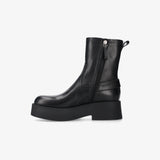 Black Leather Boots M7140A