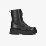 Black Leather Boots M7144A