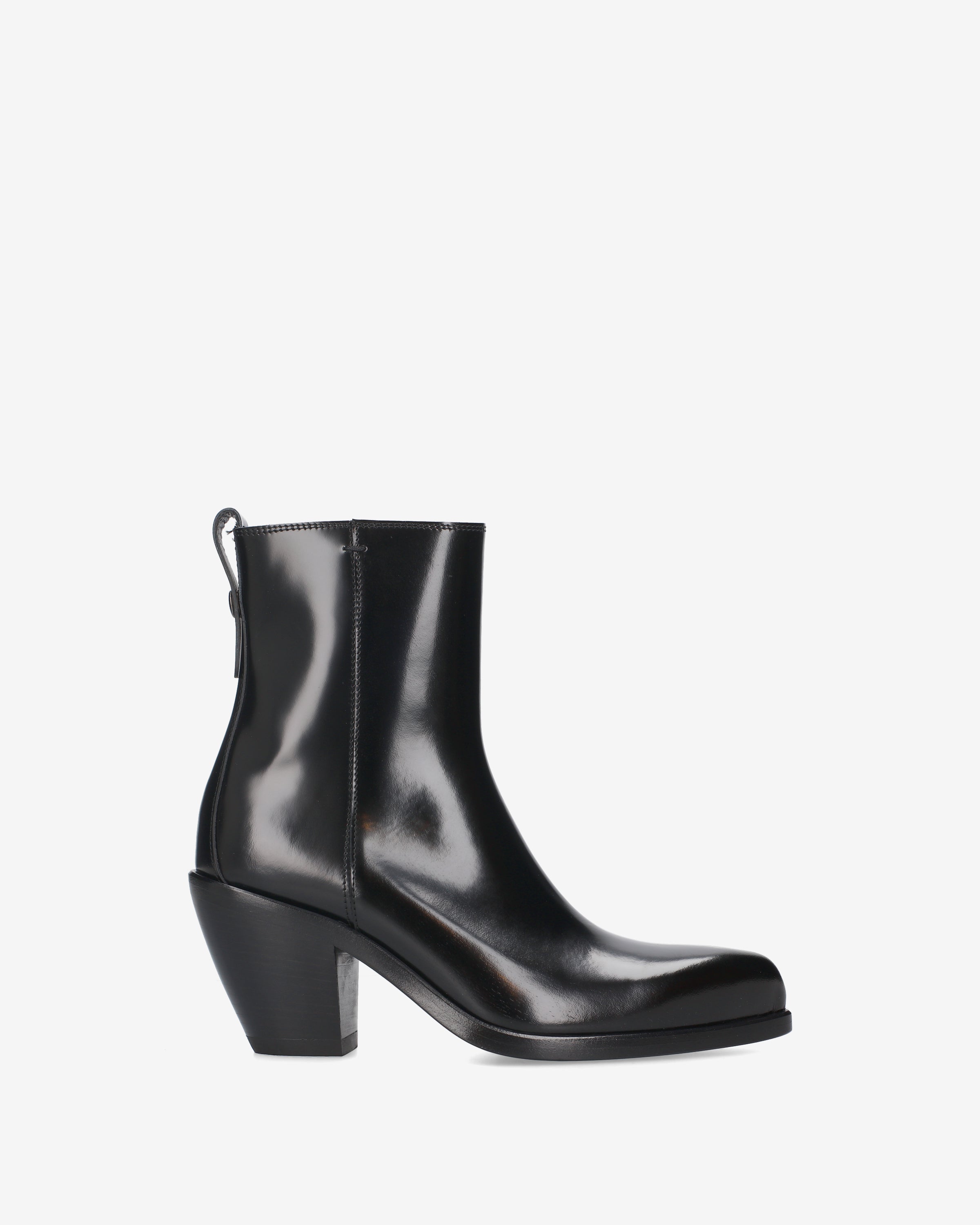 Leather Ankle Boots Black - Premiata