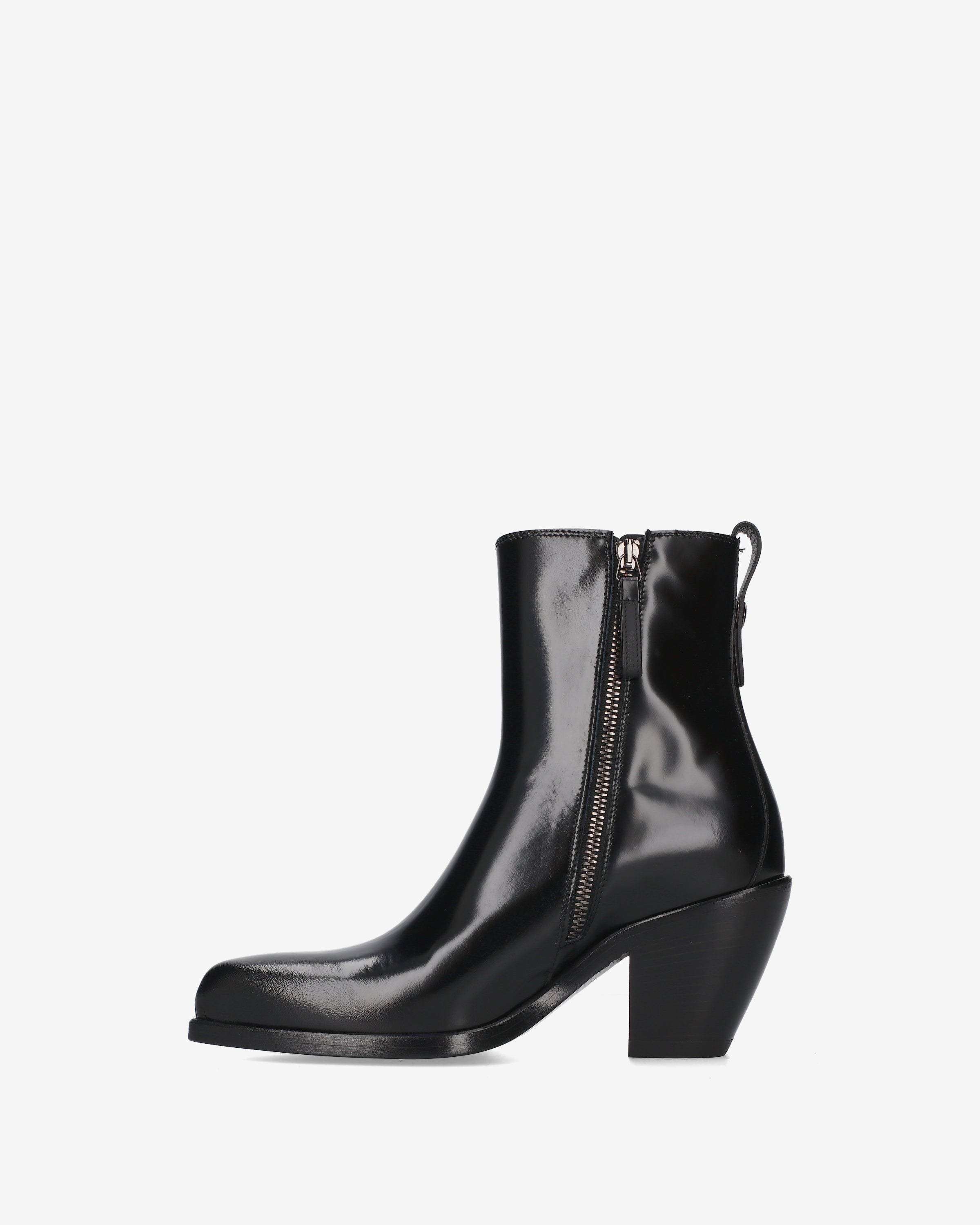 Leather Ankle Boots Black - Premiata
